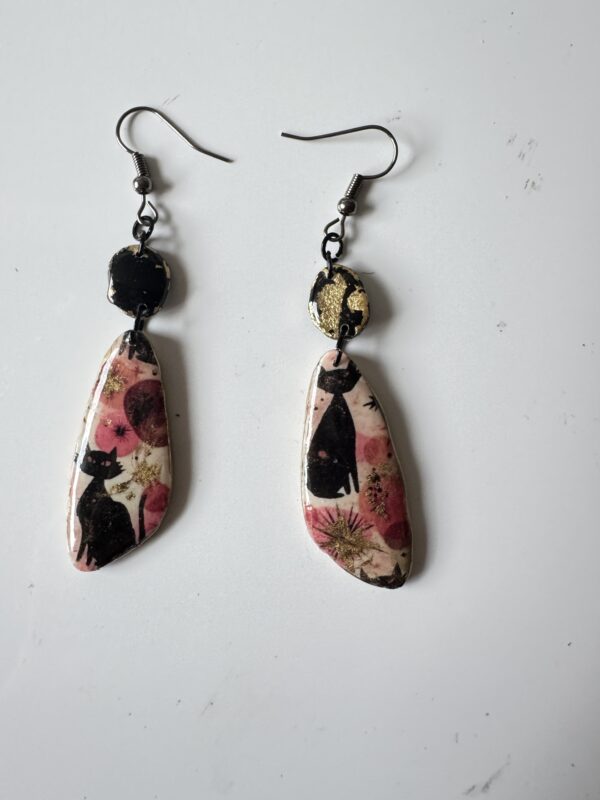 Abstrakta Mönster Örhängen