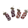 Dot Drops - Handmade Earrings